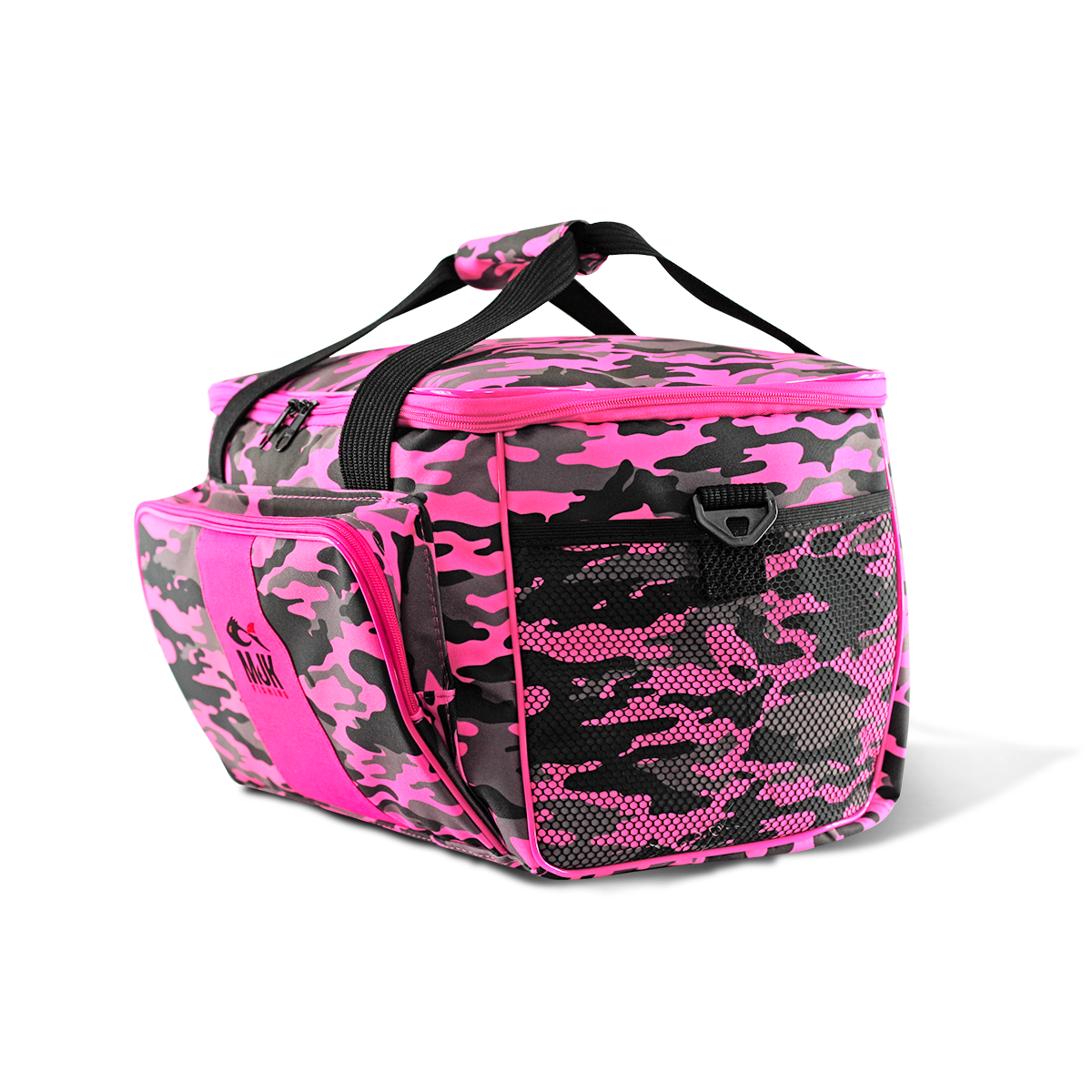 Bolsa de Pesca Amazônia MJK Camuflado Rosa